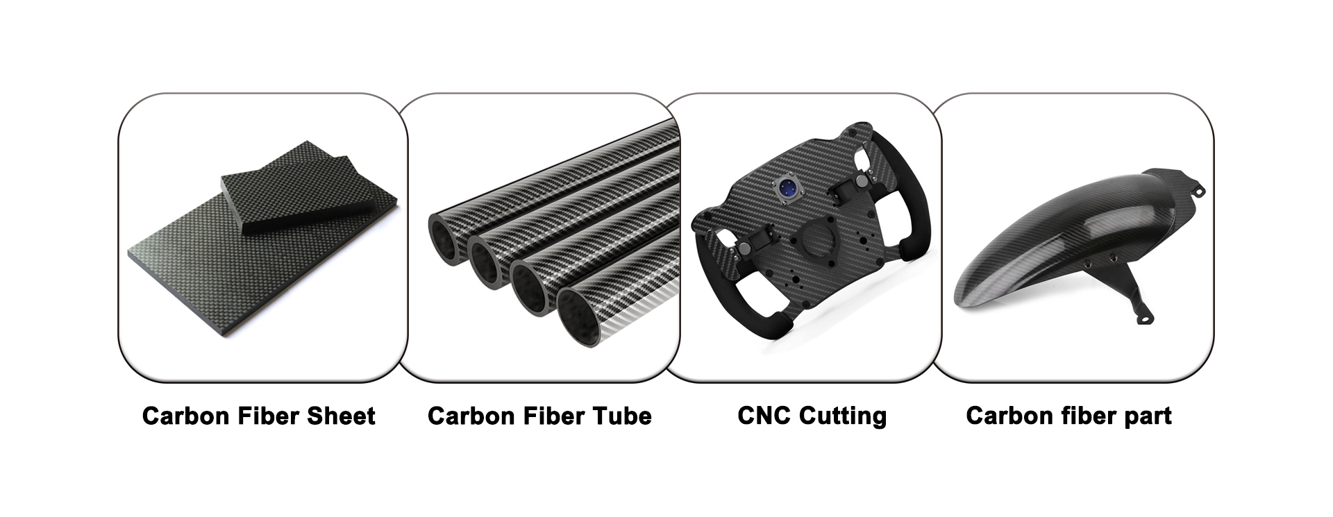 Carbon Fiber CNC Service, Carbon Fiber Parts, Carbon Fiber Sheet, Carbon Fiber Tube